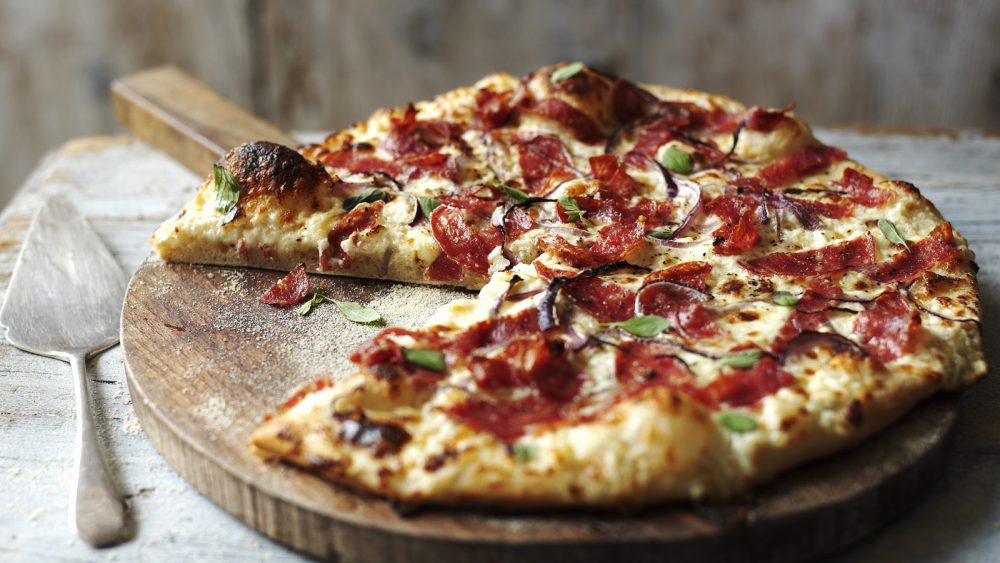Speciale hvide pizzaer — Frederiksberg C